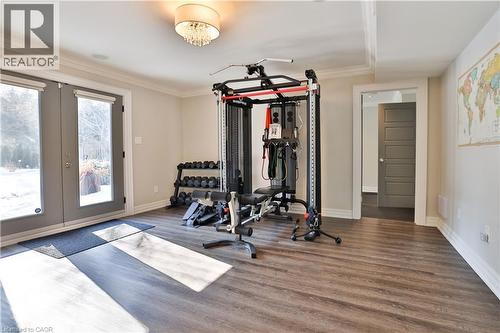 1436 Crescent Road, Mississauga, ON - Indoor Photo Showing Gym Room