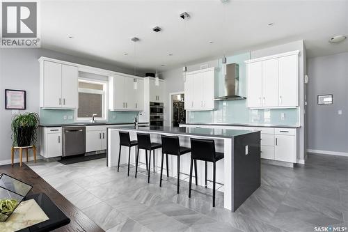 4822 Green View Crescent E, Regina, SK - Indoor Photo Showing Kitchen With Upgraded Kitchen