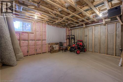 91 Pony Way, Kitchener, ON - Indoor Photo Showing Basement