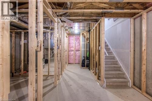 91 Pony Way, Kitchener, ON - Indoor Photo Showing Basement