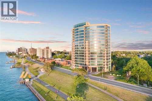 1225 Riverside Drive Unit# 404, Windsor, ON - Outdoor With Body Of Water With View