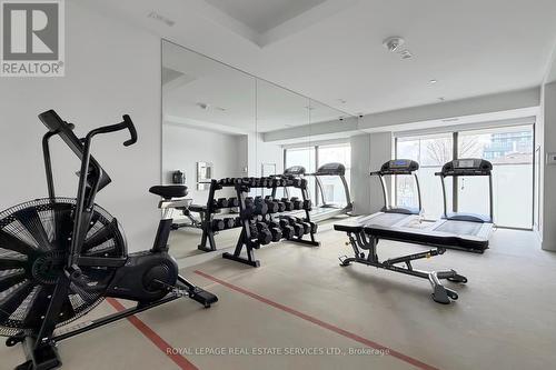 310 - 1195 The Queensway, Toronto, ON - Indoor Photo Showing Gym Room