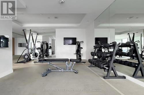 310 - 1195 The Queensway, Toronto, ON - Indoor Photo Showing Gym Room