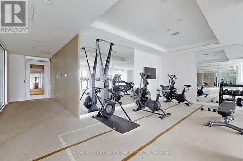 310 - 1195 The Queensway, Toronto, ON - Indoor Photo Showing Gym Room