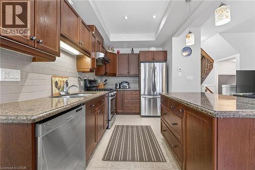 11 Hitching Post Ridge, Binbrook, ON - Indoor Photo Showing Kitchen With Double Sink