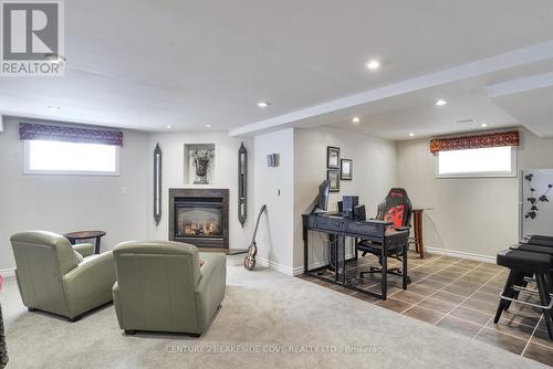 2811 Stephen Drive, Ramara, ON - Indoor Photo Showing Other Room With Fireplace