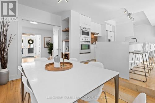 Dining space open to kitchen - 330 Winona Avenue, Ottawa, ON - Indoor Photo Showing Dining Room