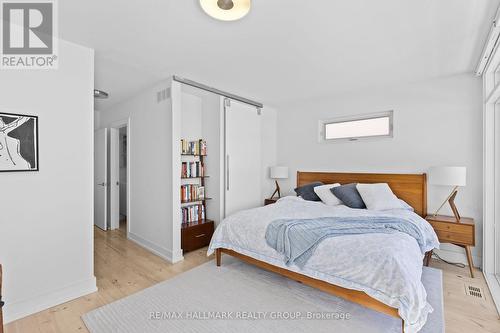 Spacious primary bedroom w/ensuit & walk-in closet - 330 Winona Avenue, Ottawa, ON - Indoor Photo Showing Bedroom