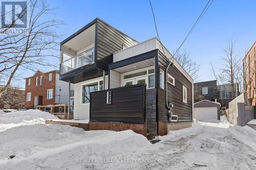 Side exterior with upper balcony - 330 Winona Avenue, Ottawa, ON - Outdoor