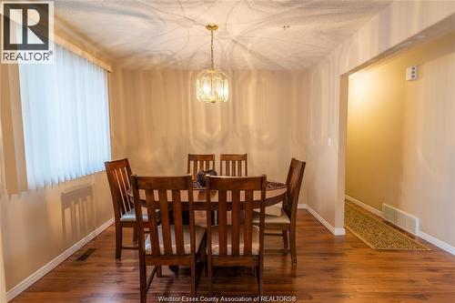 4012 Acorn Unit# Upper, Windsor, ON - Indoor Photo Showing Dining Room