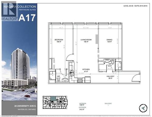20 University Avenue E Unit# 3010, Waterloo, ON - Other