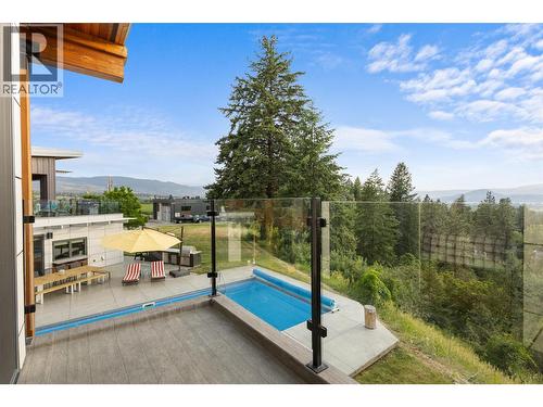 3194 Dunster Road, Kelowna, BC - Outdoor With In Ground Pool With View