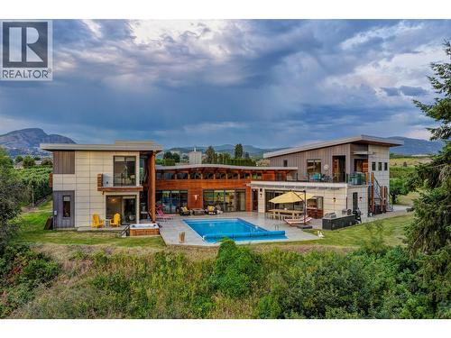 3194 Dunster Road, Kelowna, BC - Outdoor With In Ground Pool With Balcony