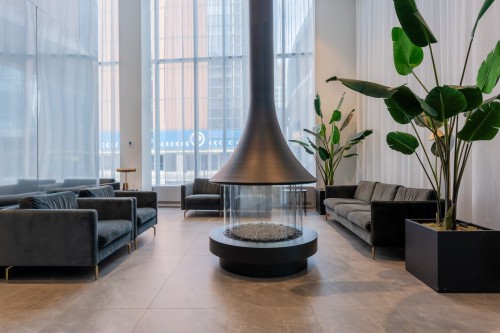Hall d'entrée/Vestibule - 609-1188 Rue St-Antoine O., Montréal (Ville-Marie), QC - Indoor