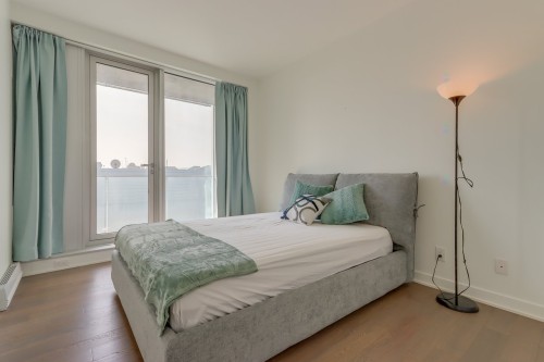 Chambre à coucher - 2605-1155 Rue De La Montagne, Montréal (Ville-Marie), QC - Indoor Photo Showing Bedroom