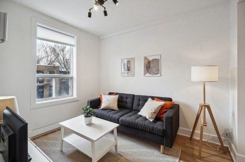 Salon - 4597 Rue De Lanaudière, Montréal (Le Plateau-Mont-Royal), QC - Indoor Photo Showing Living Room
