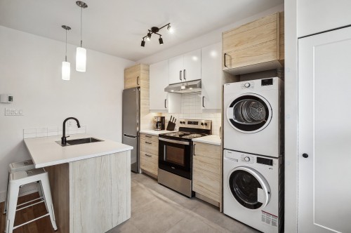 Cuisine - 4597 Rue De Lanaudière, Montréal (Le Plateau-Mont-Royal), QC - Indoor Photo Showing Laundry Room