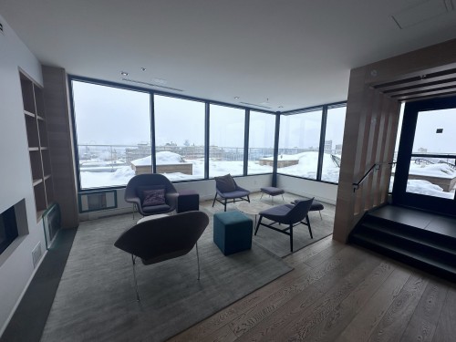 Salle communautaire - 214-738 Rue St-Paul O., Montréal (Ville-Marie), QC - Indoor Photo Showing Other Room With Fireplace