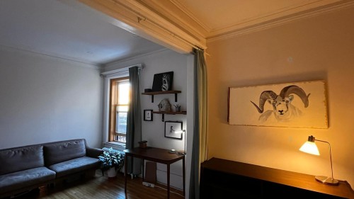 Salon - 20-2096 Av. Claremont, Montréal (Côte-Des-Neiges/Notre-Dame-De-Grâce), QC - Indoor Photo Showing Living Room