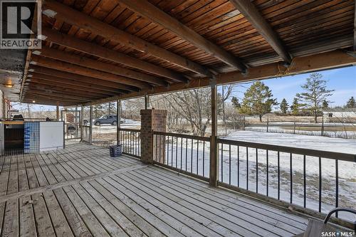 Chamberlain Acreage, Chamberlain, SK - Outdoor With Deck Patio Veranda With Exterior