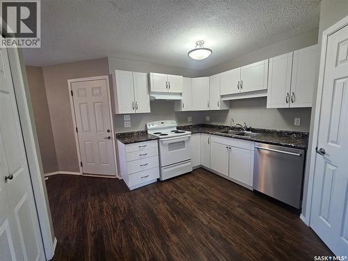 116 503 Colonel Otter Drive, Swift Current, SK - Indoor Photo Showing Kitchen With Double Sink