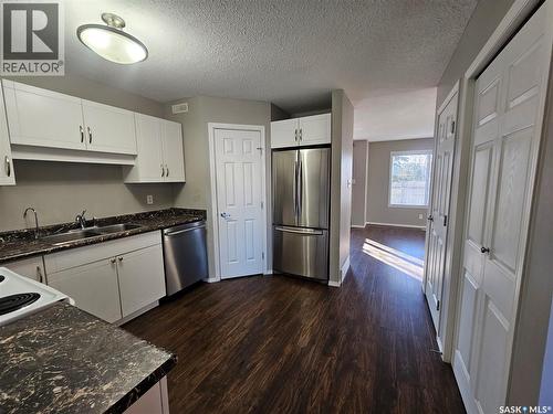 116 503 Colonel Otter Drive, Swift Current, SK - Indoor Photo Showing Kitchen With Double Sink