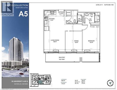 20 University Avenue E Unit# 1106, Waterloo, ON - Other