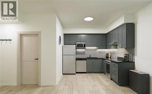 20 University Avenue E Unit# 1106, Waterloo, ON - Indoor Photo Showing Kitchen