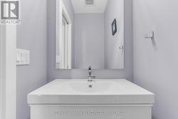 main floor powder room - 