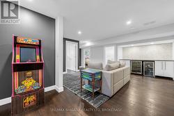 dry bar in family room - 