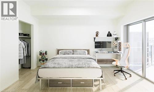 20 University Avenue E Unit# 702, Waterloo, ON - Indoor Photo Showing Bedroom