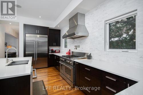 847 Walkley Road, Ottawa, ON - Indoor Photo Showing Kitchen With Double Sink With Upgraded Kitchen