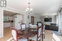Open concept living and dining - 