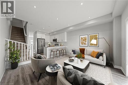 53 Aquarius Crescent, Hamilton, ON - Indoor Photo Showing Living Room