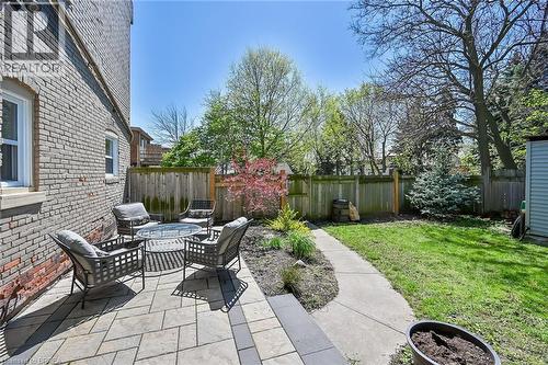 View of patio - 40 Locke Street S, Hamilton, ON - Outdoor With Deck Patio Veranda