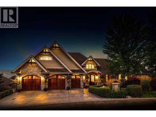 602 Falcon Point Way, Vernon, BC - Outdoor With Facade