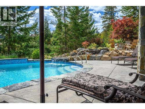 602 Falcon Point Way, Vernon, BC - Outdoor With In Ground Pool