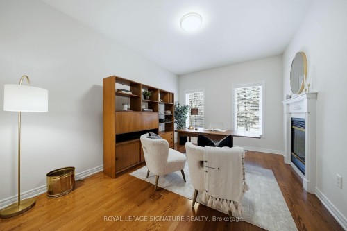 192 Williamson Drive E, Ajax, ON - Indoor Photo Showing Dining Room With Fireplace