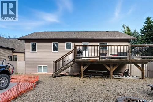101 6Th Avenue W, Watrous, SK - Outdoor With Deck Patio Veranda With Exterior