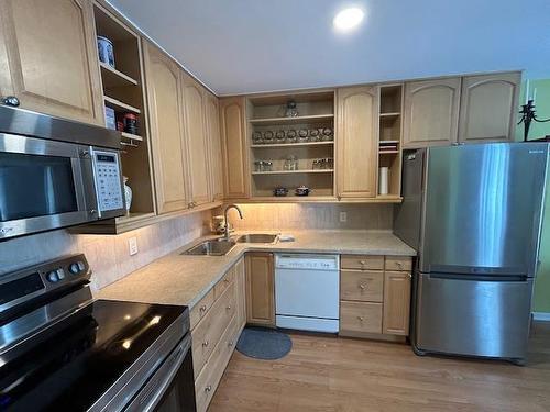 Kitchen - 622 Hamilton Avenue, Winnipeg, MB - Indoor Photo Showing Kitchen With Double Sink