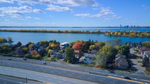 Photo aérienne - 8940 Boul. Marie-Victorin, Brossard, QC - Outdoor With Body Of Water With View