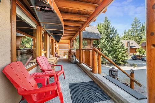 128 River Bend Lane, Kimberley, BC - Outdoor With Deck Patio Veranda With Exterior