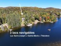 Vue d'ensemble - 1519 Ch. Du Minto, Saint-Adolphe-D'Howard, QC  - Outdoor With Body Of Water With View 