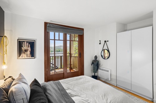 Chambre à coucher - 1519 Ch. Du Minto, Saint-Adolphe-D'Howard, QC - Indoor Photo Showing Bedroom