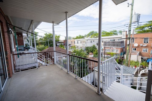 Balcony - 8027 Rue Marquette, Montréal (Villeray/Saint-Michel/Parc-Extension), QC - Outdoor With Exterior