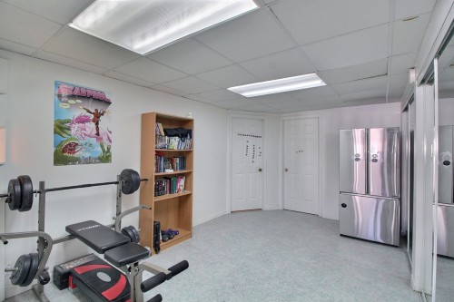 Bureau - 471 11E Avenue, Barraute, QC - Indoor Photo Showing Gym Room