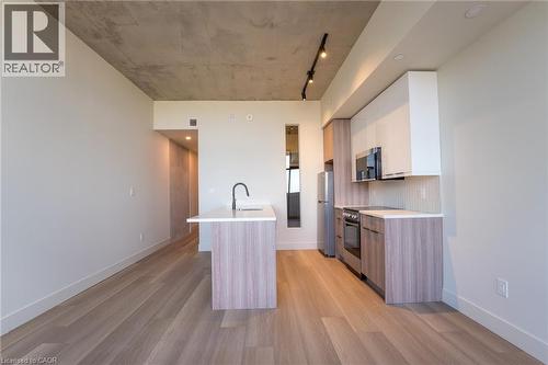 24 Augusta Street Unit# 607, Hamilton, ON - Indoor Photo Showing Kitchen