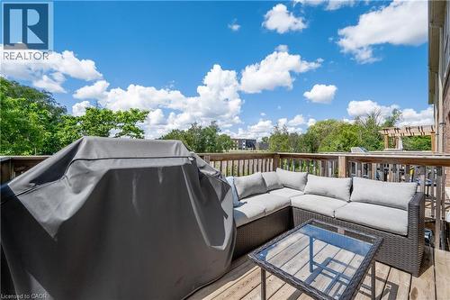 557 Landgren Court Unit# A, Kitchener, ON - Outdoor With Deck Patio Veranda