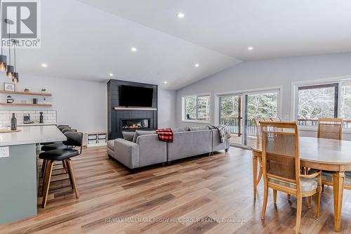 780 Marshall Road, Tiny, ON - Indoor With Fireplace