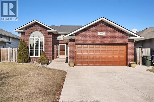 376 MCLELLAN AVENUE  Amherstburg, ON N9V 4C7